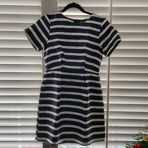 H&M Striped Cocktail Dress